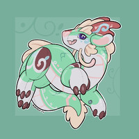 Green Chinese Dragon