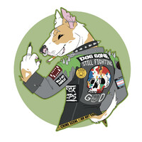 Still Fighting God Sticker
