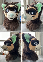 Ferret Fursuit Head Details