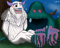 Bentley, huge sexy yeti feet