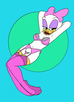 Daisy Duck Pinup