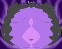 A Mighty Fat Dark Dragon!