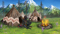 Indian settlement