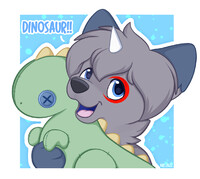 T-REX plushie