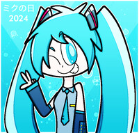 Belated Miku Day 2024 Art!