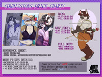 (CLOSED) New Commissions Price Chart!