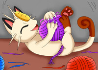 embraceing his cat side