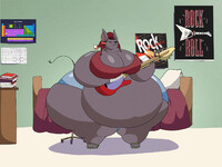 Peruvian dog rock *animation*