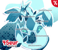 🔴 CLOSED - Lugia x Glaceon FUSION ADOPT