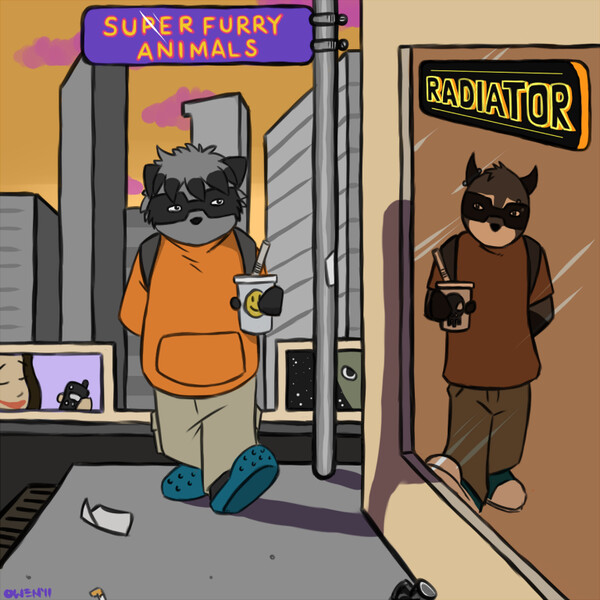 Super Furry Animals - Radiator by aggro_badger -- Fur Affinity