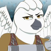 (P) A serious portrait