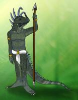 This lizard is too skinny