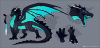 Zeka Tidewing/nightwing, Purchased YCH