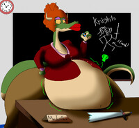 A teachers knightly snack