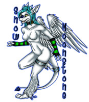 Snow Moonstone - Badge 