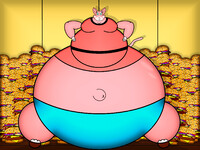 it go straight to your thigh