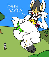 Happy Easter for Cinderace!