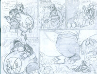 The mysterious potion (tribal hunter comic) pg 4