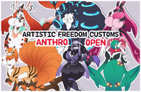 🎨 CLOSED - Anthro Artistic Freedom CUSTOMS