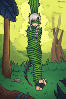 Saruei in the vines(Blindfolded)