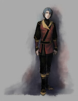 Sketch - Yvren - Hint of Red