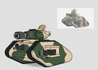 Leman Russ tank study