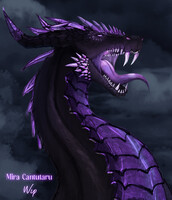 Crystal dragon art(Wip)