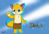 Sketch (My Fursona)