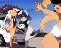 Brandy, Clarie & Kitty 2