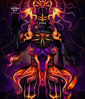 Portrait of The Purple Priestress