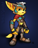 Rocket Walten Files fanart by ComradeToast -- Fur Affinity [dot] net