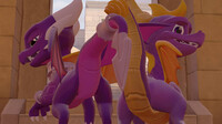 Spyro And Cynder Butts