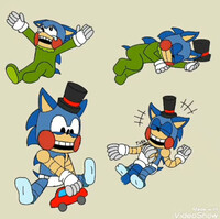 Baby Toy Sonic Drawings