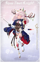 Rose Deer Knight [OPEN]