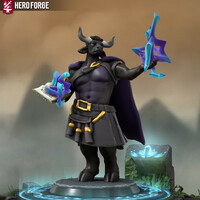 Azazel the Wizard (HeroForge)