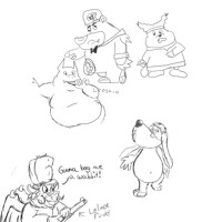 Mag-Red Lead Doodles