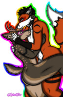 A Deer with a Fox! ~ V2 (RedrickFox)