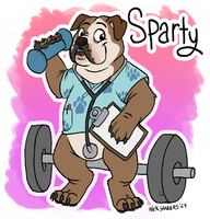 Pet Portrait: Sparty