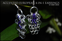 European 4-in-1 Earrings - Wild Wolf Studios