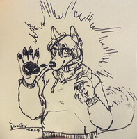 Wolfdog Nerd - By itsashtick