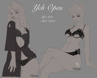 Ych sketch - "Lace~" [OPEN]