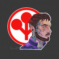 Cyberpunk Portrait Commission