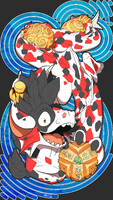 [Rework] 2024, Sanke Koi Dragon Shirt Stamp