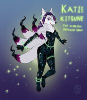 Katie Kitsune, the Eldritch-Infused Hero!