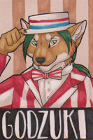Godzuki 20's Badge