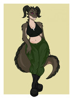 Deathclaw Girl v2 (cmm)