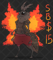 [CLOSED] Fire moth adoptable auction