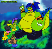 Croco DG and her fellow students