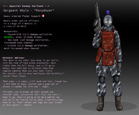 "The Burning Ponydozer" Sheet - Medium Armor ALT