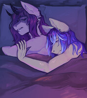 YCH Sleepy couple <3